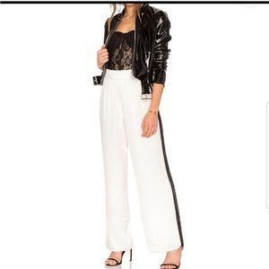 Donna Mizani Charlie Track Pant in Ivory
